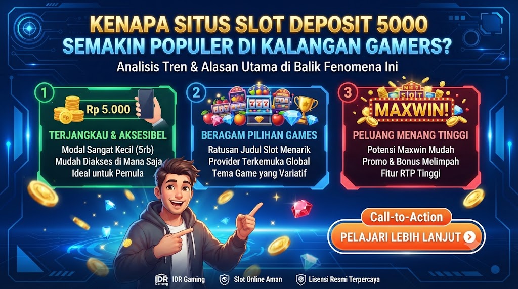 slot deposit 5000